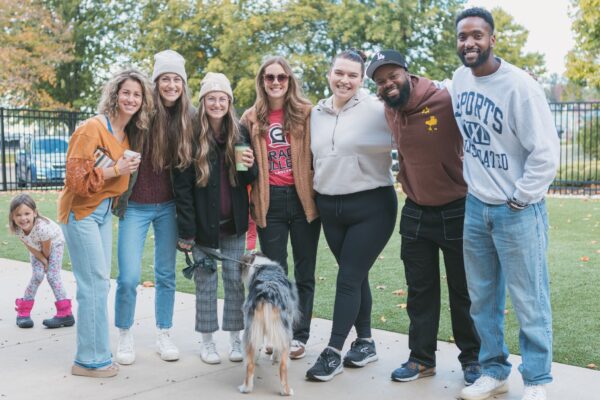 Grace College Alumni gather at Homecoming Events near campus.