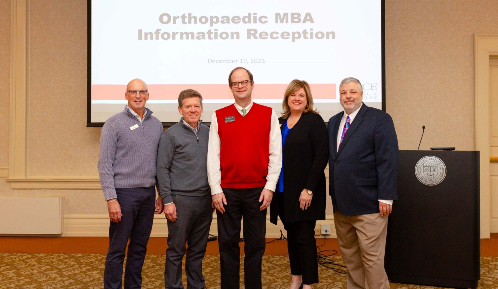 Grace College Launches Orthopaedic MBA Degree to Develop Local Talent Pipeline. Request more information or Apply to get started.