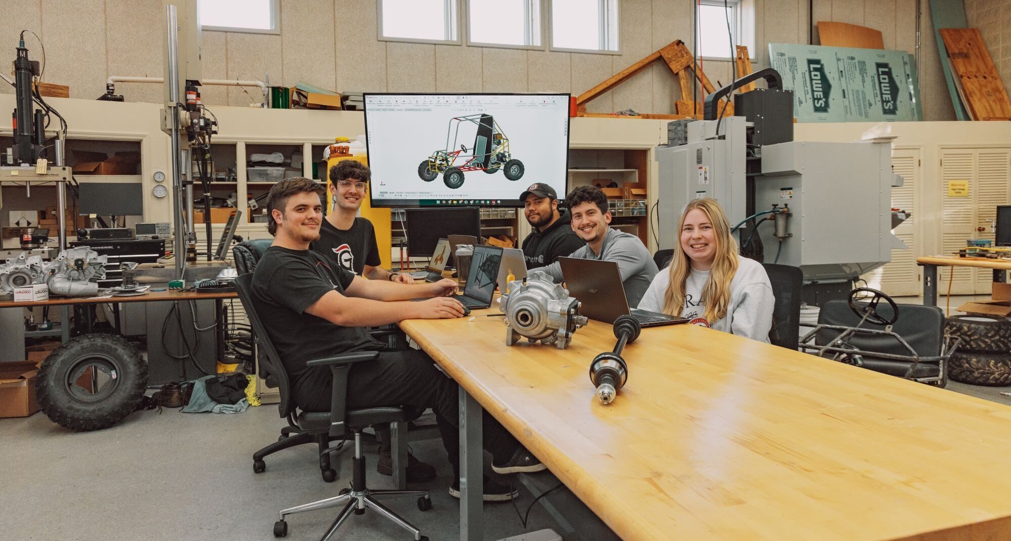 Grace College Bachelor of Mechanical Engineering students to compete in Baja SAE 2025 race. Students get experience building a Baja racer.