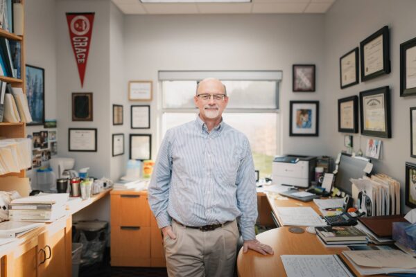 Grace College honors Professor of Accounting Dr. Roger Stichter’s faithful years of service to the institution upon announcing his retirement.